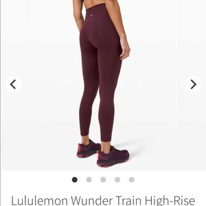 Lululemon Wunder Train Cassis